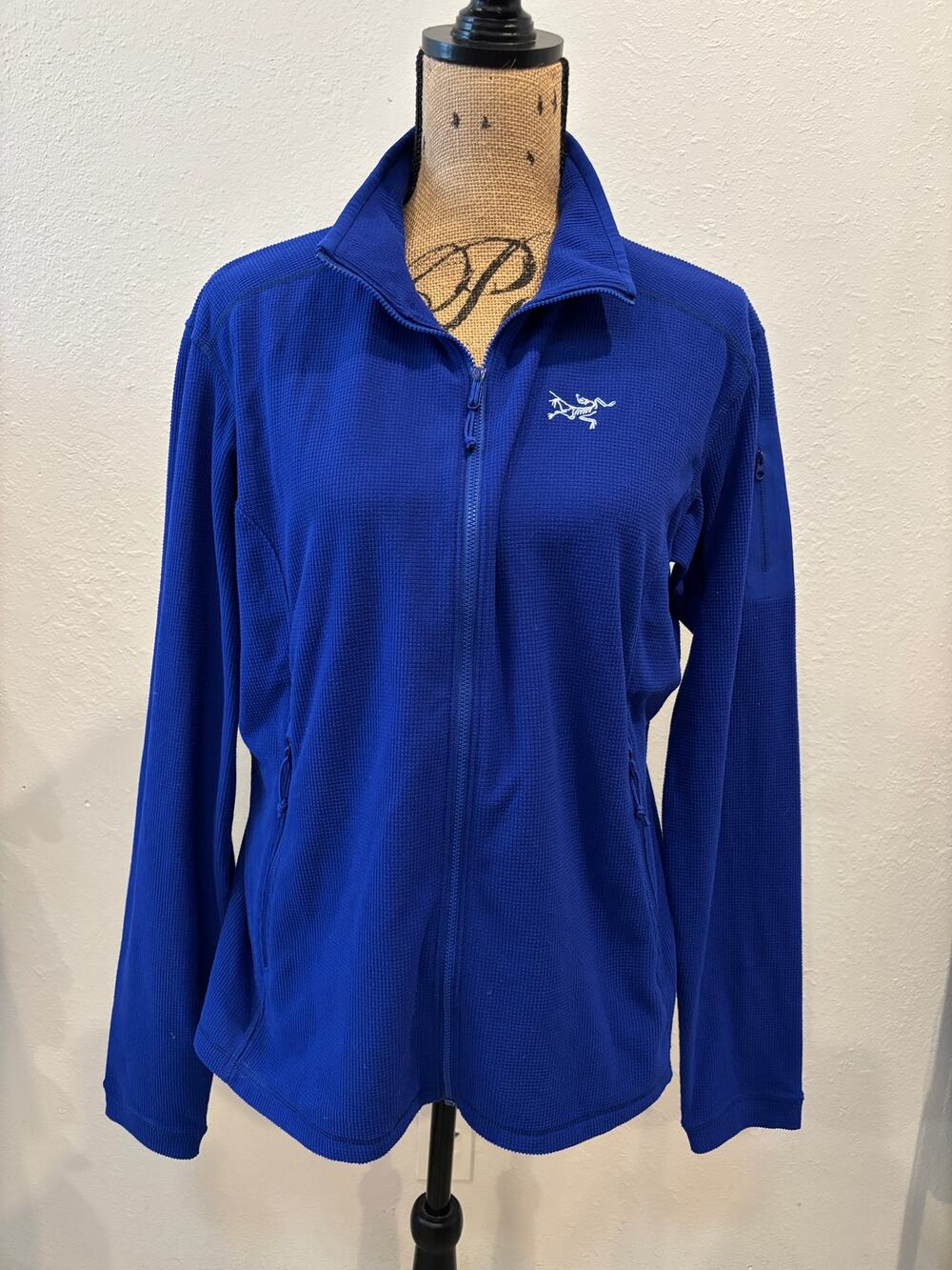 Arc'teryx Women’s Delta LT Blue Jacket Full Zip Size XL Lightweight